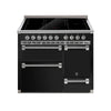 Steel Fornuis Ascot 100/3- Inductie Fornuis | AQ10SFF-D-5FI | Model 2024-Fornuizen-Steel Cucine-Glanzend zwart / Nero-CHROME-Jones-Jansen