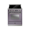 Steel Fornuis Ascot 70 - Inductie Fornuis Ascot | AQ7S-4I | Model 2024-Fornuizen-Steel Cucine-Mat paars / Ametista-NIKKEL-Jones-Jansen