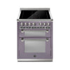 Steel Fornuis Ascot - Inductie Fornuis | 70/2 | AQ7SF-4I | Model 2024-Fornuizen-Steel Cucine-Mat paars / Ametista-NIKKEL-Jones-Jansen
