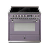Steel Fornuis Ascot 90 - Inductie Fornuis | AQ9S-5FI | Model 2024-Fornuizen-Steel Cucine-Mat paars / Ametista-NIKKEL-Jones-Jansen