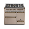 Steel Fornuis Ascot 100/3 D - Gas Fornuis | AQ10SFF-D | Model 2024-Fornuizen-Steel Cucine-6 PITS GAS (6W)-Mat beige / Sabbia-BRONS-Jones-Jansen