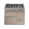 Steel Fornuis Ascot 100/3 D - Gas Fornuis | AQ10SFF-D | Model 2024-Fornuizen-Steel Cucine-6 PITS GAS (6W)-Mat beige / Sabbia-CHROME-Jones-Jansen