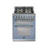 Steel Fornuis Ascot 70/2 -Gas Fornuis | AQ7SF-4 | Model 2024-Fornuizen-Steel Cucine-Mat blauw / Celeste-NIKKEL-Jones-Jansen