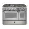 Steel Fornuis Ascot 120 - Gas Fornuis | AQ12SF | Model 2024-Fornuizen-Steel Cucine-7 PITS GAS INC. MEGA WOK (6M)-INOX-CHROME-Jones-Jansen