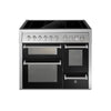 Steel fornuis Genesi 100/3 - Inductie fornuis | GQ10SFF-5FI | Model 2024-Fornuizen-Steel Cucine-5 ZONES INDUCTIE MET BOOSTER-Glanzend zwart / Nero-Jones-Jansen