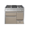Steel fornuis Genesi 100/3 - Gas fornuis | GQ10SFF-D | Model 2024-Fornuizen-Steel Cucine-4 PITS GAS MET GRILLTOP (4B)-Mat Beige / Sabbia-Jones-Jansen