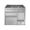 Steel fornuis Genesi 100/3 - Gas fornuis | GQ10SFF-D | Model 2024-Fornuizen-Steel Cucine-6 PITS GAS (6W)-Inox-Jones-Jansen