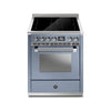 Steel Fornuis Ascot 70 - Inductie Fornuis Ascot | AQ7S-4I | Model 2024-Fornuizen-Steel Cucine-Mat blauw / Celeste-CHROME-Jones-Jansen