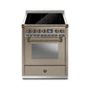 Steel Fornuis Ascot 70 - Inductie Fornuis Ascot | AQ7S-4I | Model 2024-Fornuizen-Steel Cucine-Mat beige / Sabbia-BRONS-Jones-Jansen