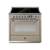 Steel Fornuis Ascot 90 - Inductie Fornuis | AQ9S-5FI | Model 2024-Fornuizen-Steel Cucine-Mat beige / Sabbia-NIKKEL-Jones-Jansen