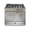 Steel Fornuis Ascot 100- Gas Fornuis | AQ10SF | Model 2024-Fornuizen-Steel Cucine-6 PITS GAS (6W)-INOX-MESSING-Jones-Jansen
