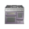 Steel fornuis Genesi 100/3 - Gas fornuis | GQ10SFF | Model 2024-Fornuizen-Steel Cucine-4 PITS GAS MET FRYTOP (4T)-Mat paars / Ametista-Jones-Jansen